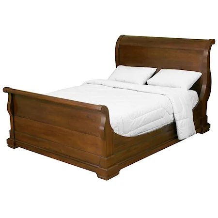 Traditional Queen Sleigh Bed